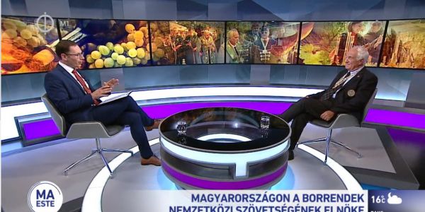 Magyarországon a Borrendek Nemzetközi Szövetség elnöke